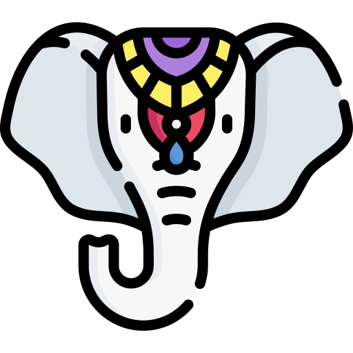 słoń Special Lineal color ikona