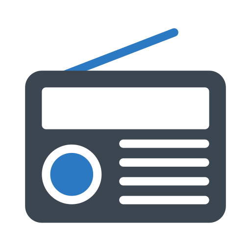 radio Generic Blue Icône