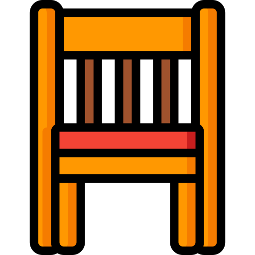krzesło Basic Miscellany Lineal Color ikona