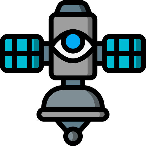 衛星 Basic Miscellany Lineal Color icon