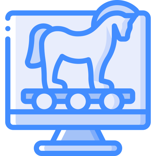 Computer Basic Miscellany Blue icon