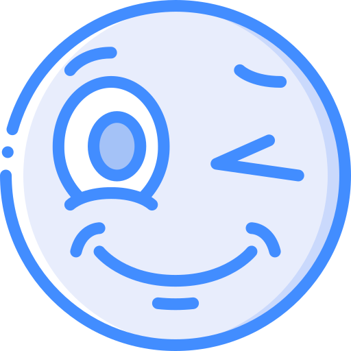 zwinkern Basic Miscellany Blue icon