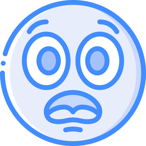 ショック Basic Miscellany Blue icon