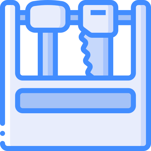Tool box Basic Miscellany Blue icon