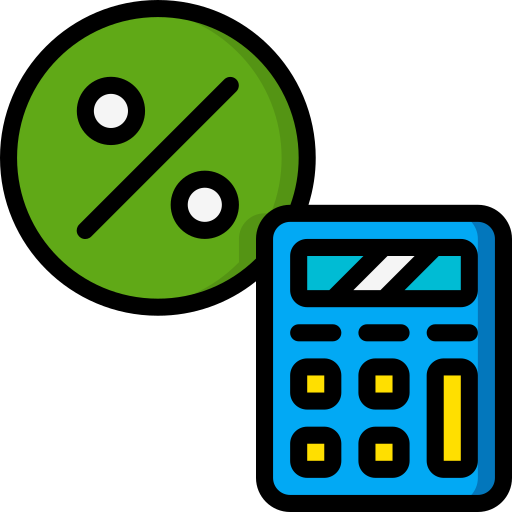 kalkulator Basic Miscellany Lineal Color ikona