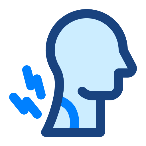 cuello Monochrome Blue icono