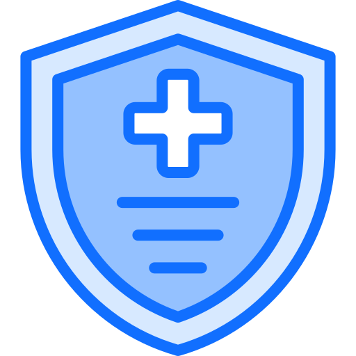 Medical protection Generic Blue icon