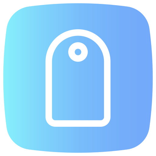 Tag Generic Flat Gradient icon