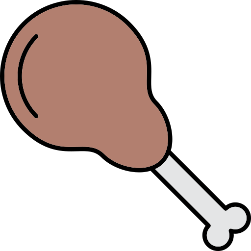 hähnchen Generic Thin Outline Color icon