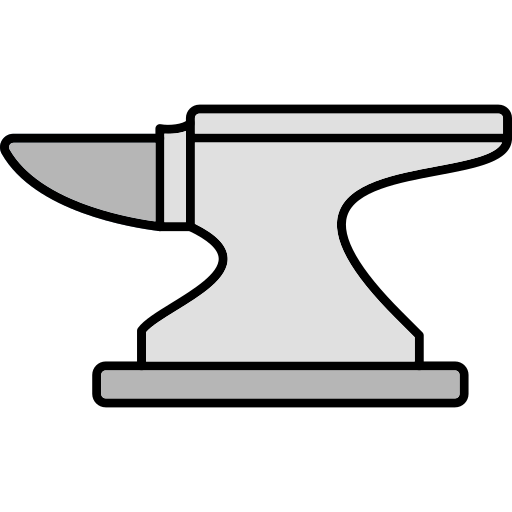 Anvil Generic Thin Outline Color icon