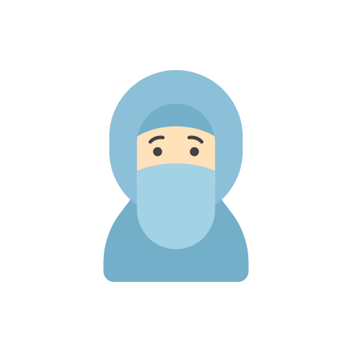 niqab Generic Flat icona