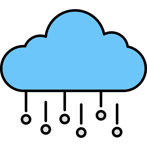 hagel Generic Thin Outline Color icon
