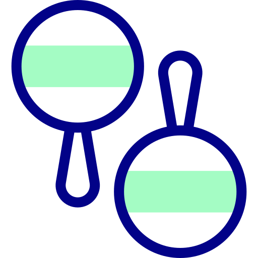 마라카스 Detailed Mixed Lineal color icon