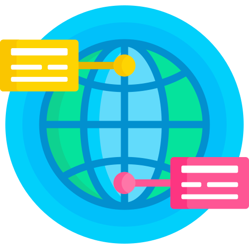 World Detailed Flat Circular Flat icon
