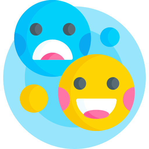 Emoticon Detailed Flat Circular Flat icon