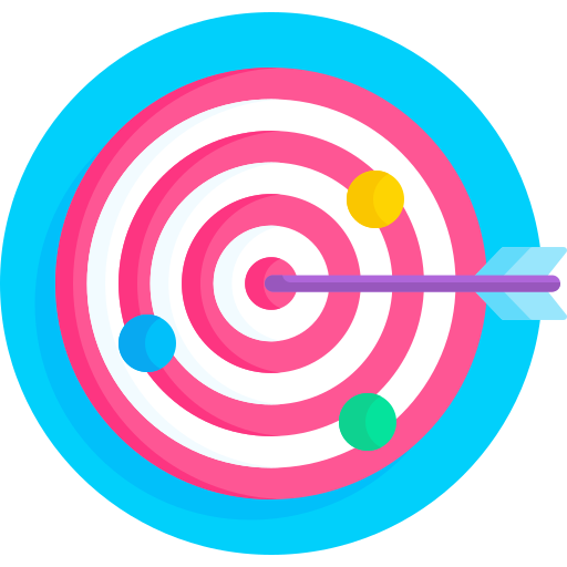 Target Detailed Flat Circular Flat icon