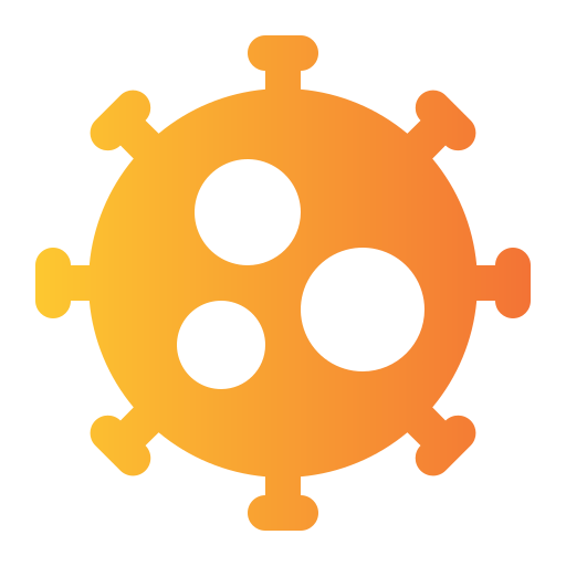 coronavirus Andinur Flat Gradient icoon
