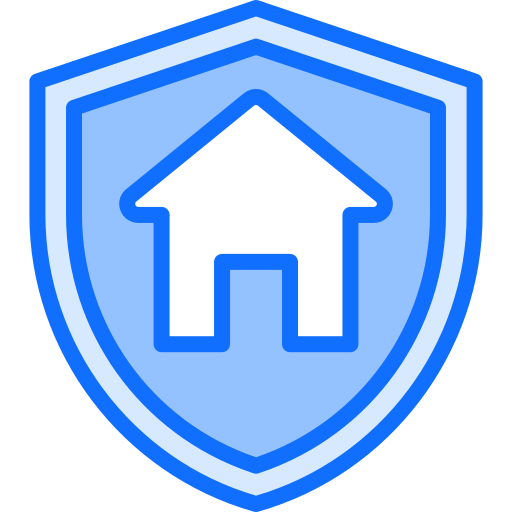 집에서 Generic Blue icon