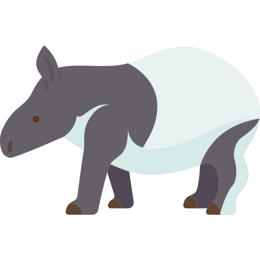 tapir Amethys Design Flat ikona