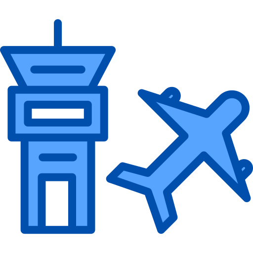 flughafen Generic Blue icon