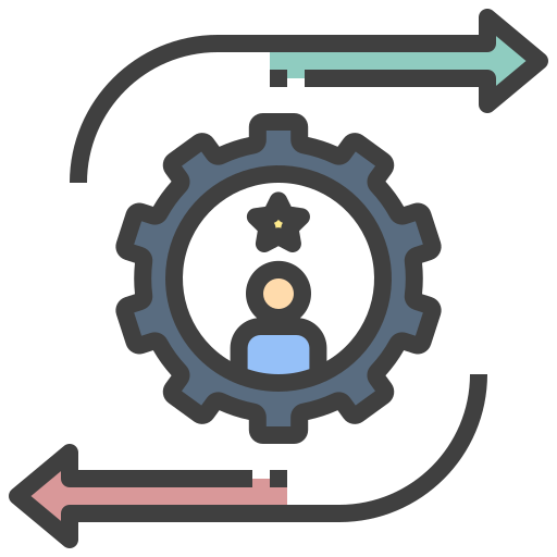 Customer Generic Outline Color icon