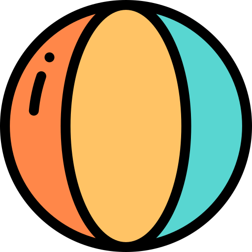 wasserball Detailed Rounded Lineal color icon