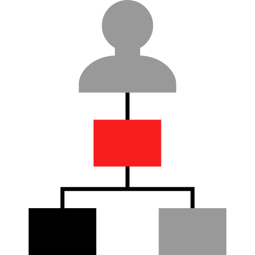 Иерархическая структура Alfredo Hernandez Flat иконка