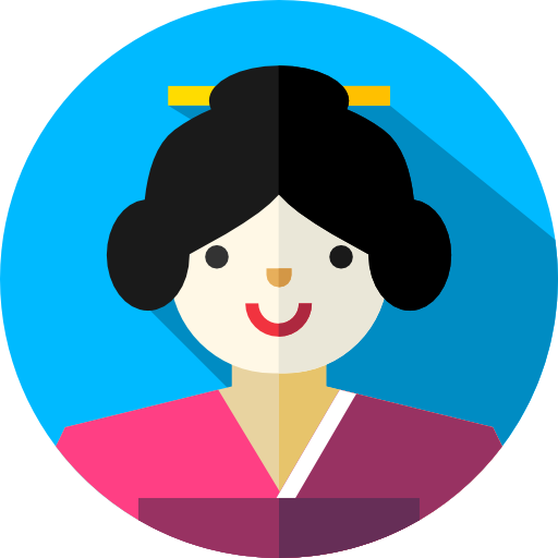 일본어 Flat Circular Flat icon