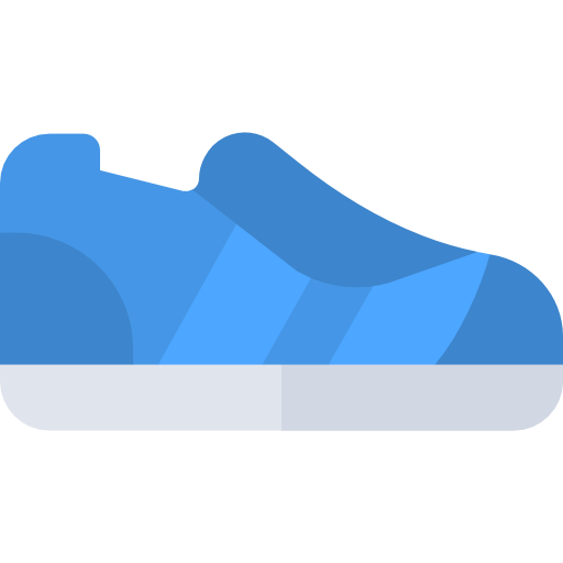 zapato deportivo Basic Rounded Flat icono