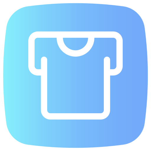 ropa Generic Flat Gradient icono