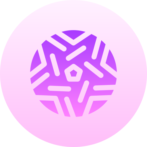 sepak takraw Basic Gradient Circular ikona