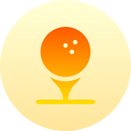 golf Basic Gradient Circular icona