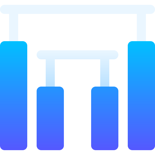 bars Basic Gradient Gradient icoon
