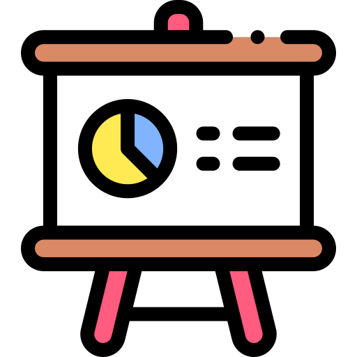표시 Detailed Rounded Lineal color icon