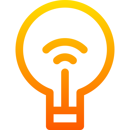 Smart light Basic Gradient Lineal color icon