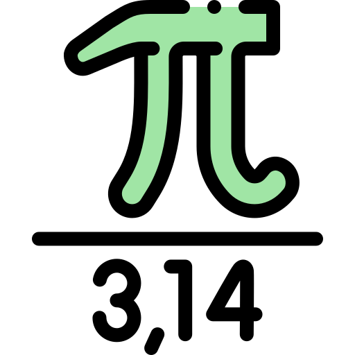 pi Detailed Rounded Lineal color Icône