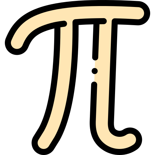 pi Detailed Rounded Lineal color icon
