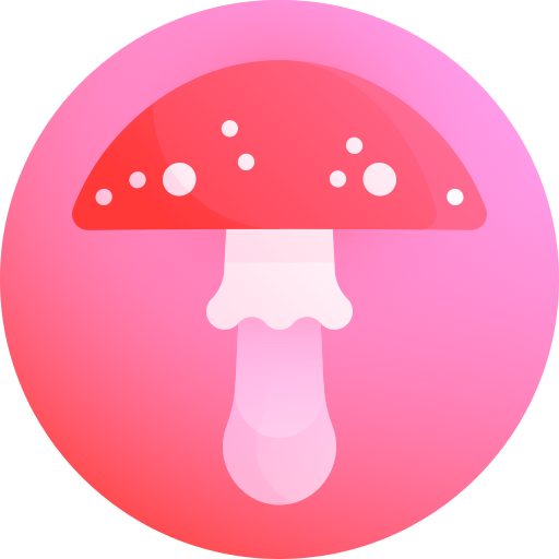 Mushroom Gradient Galaxy Gradient icon