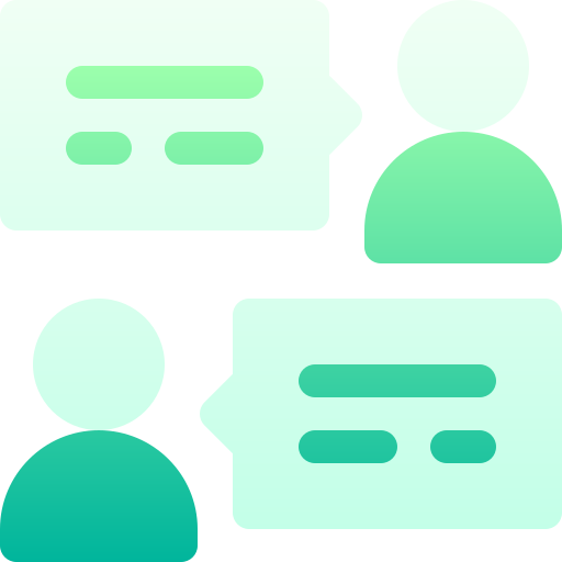 Chat Basic Gradient Gradient icon