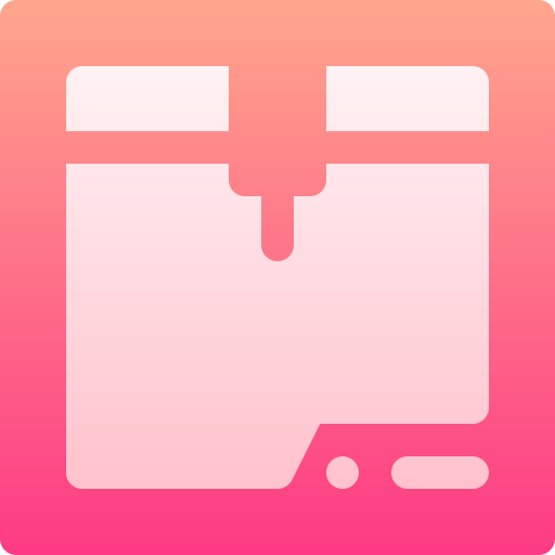 3dプリンタ Basic Gradient Gradient icon