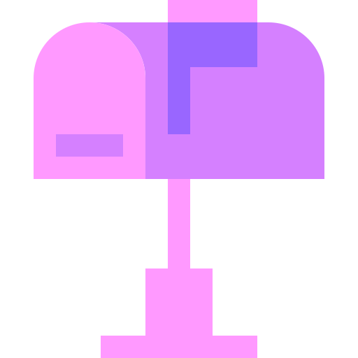 Mailbox Basic Sheer Flat icon