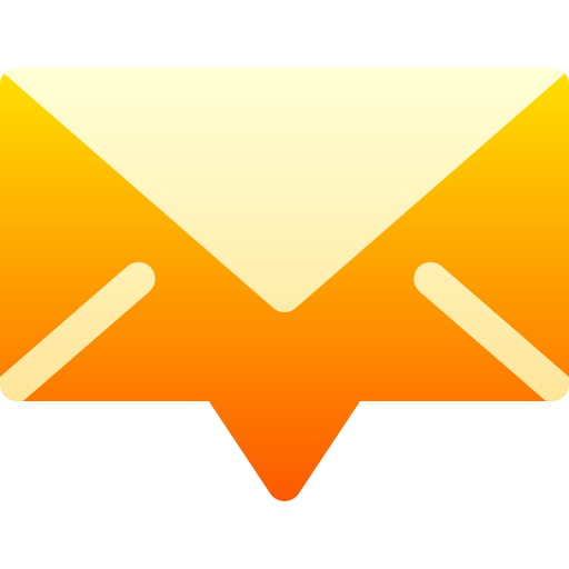 e-mail Basic Gradient Gradient Icône