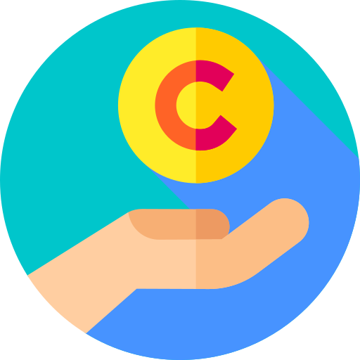 Copyright Flat Circular Flat icon