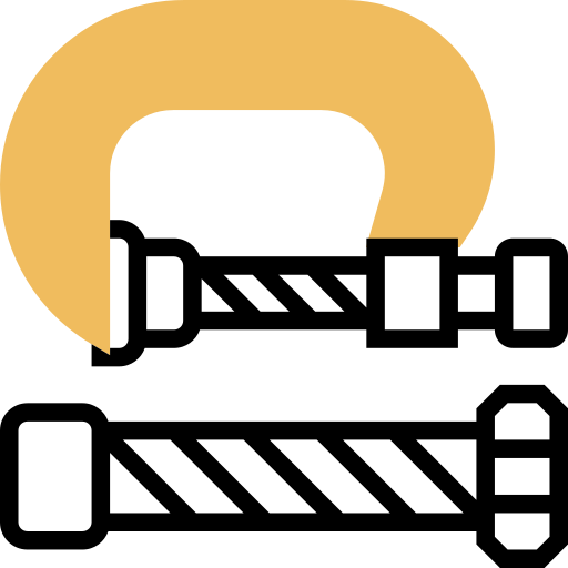 クランプ Meticulous Yellow shadow icon