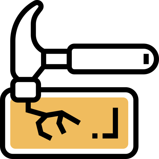 martillo Meticulous Yellow shadow icono