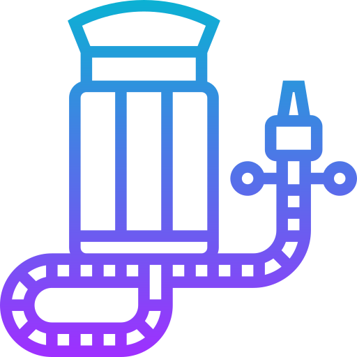 luchtpomp Meticulous Gradient icoon