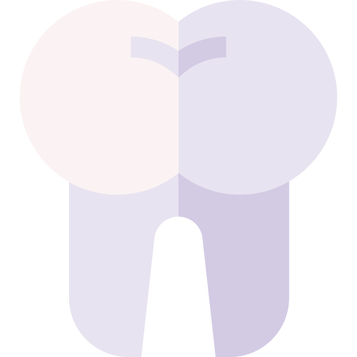 dente Basic Straight Flat Ícone