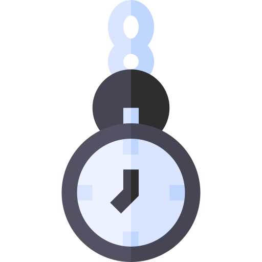 orologio da tasca Basic Straight Flat icona