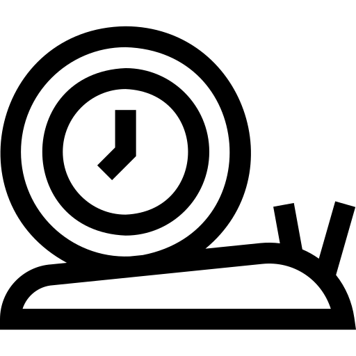 langzaam Basic Straight Lineal icoon