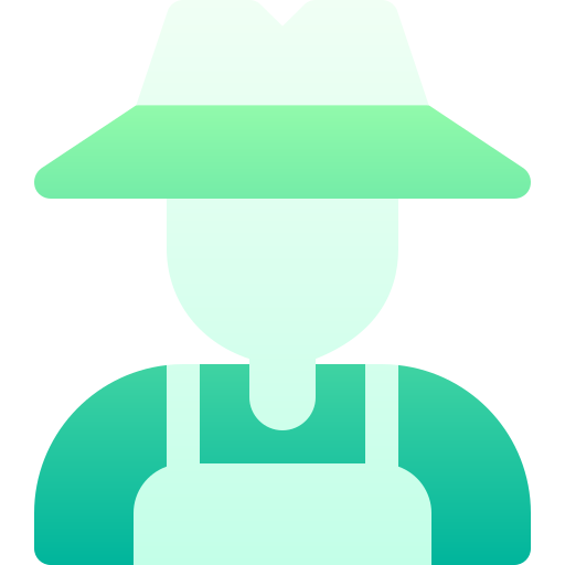 정원사 Basic Gradient Gradient icon